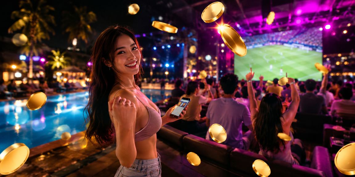 Không gian neon Mũi Né gợi cảm giác giải trí casino trực tuyến hiện đại